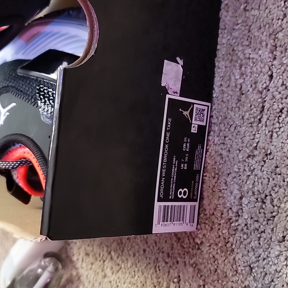 100% brand new Nike JORDAN (westbrook one take sneakers, - Picture 2 of 5